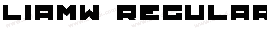 LiamW00 Regular字体转换